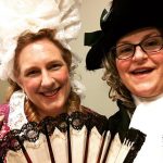 Katherine Bone and me at Romancing Williamsburg 2019