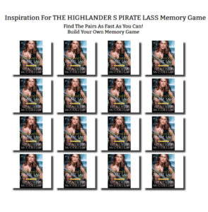 Memory Game - The Highlander's Pirate Lass